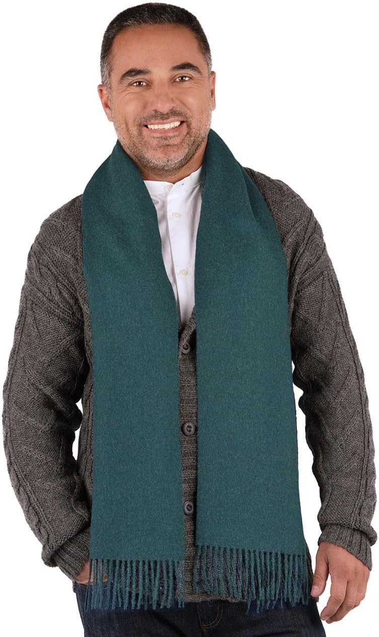 Inca Fashions Baby Alpaca Scarf, 100% Pure & Ultra Soft – Lightweight, 3x Warmer Than Wool, Fair Trade, Eco-Friendly