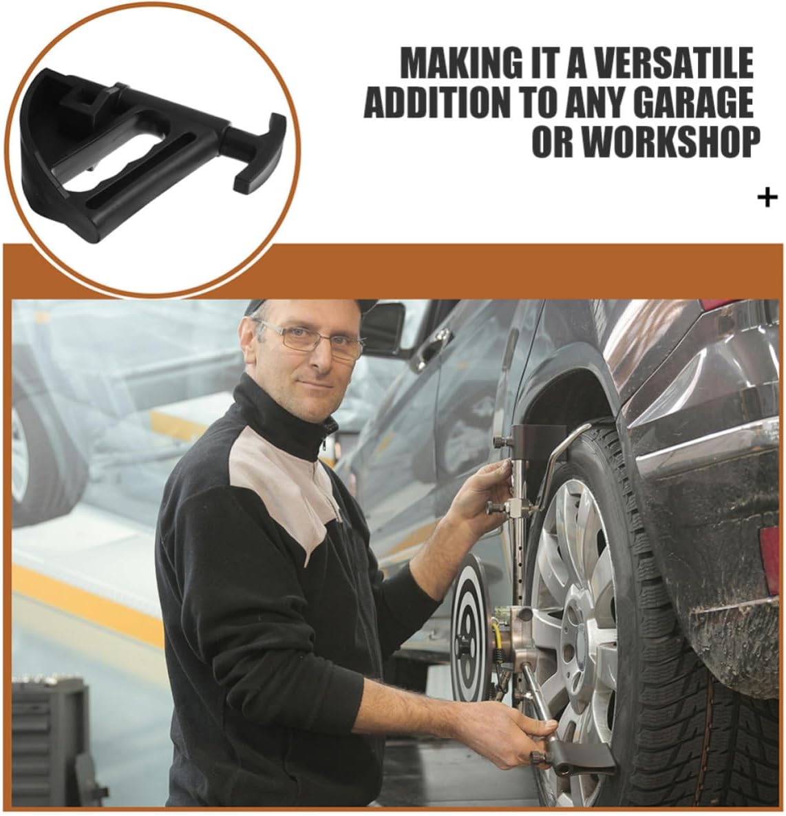 Gadpiparty 2pcs Manual Car Tire Disassembling Tool with Comfortable Grip and Strong Durability, Plastic Bead Breaker Tire Changer for Workshop and Garage Use, Wheel Disassembling Helper