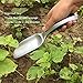 Bend-Proof Garden Trowel Tools with Sharp Edge, Rust Proof Small Gardening Hand Shovel, One-Piece Aluminum Transplanter with Grading Mark, Lightweight Comfortable Ergonomic Handle