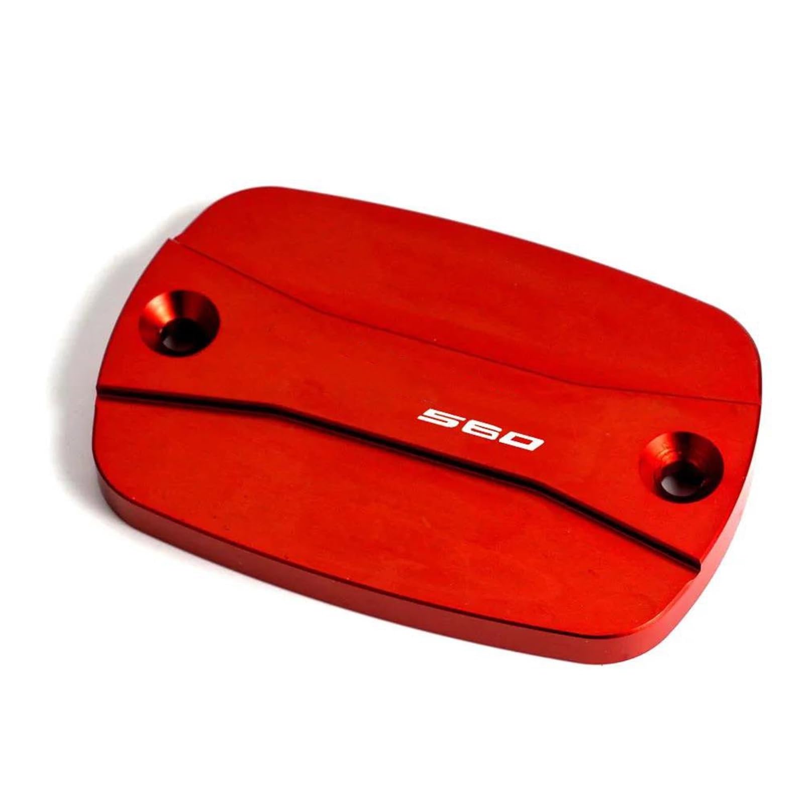 Tapas de depósito de frenos de aluminio mecanizado rojo: acabado premium para TMAX 560 8