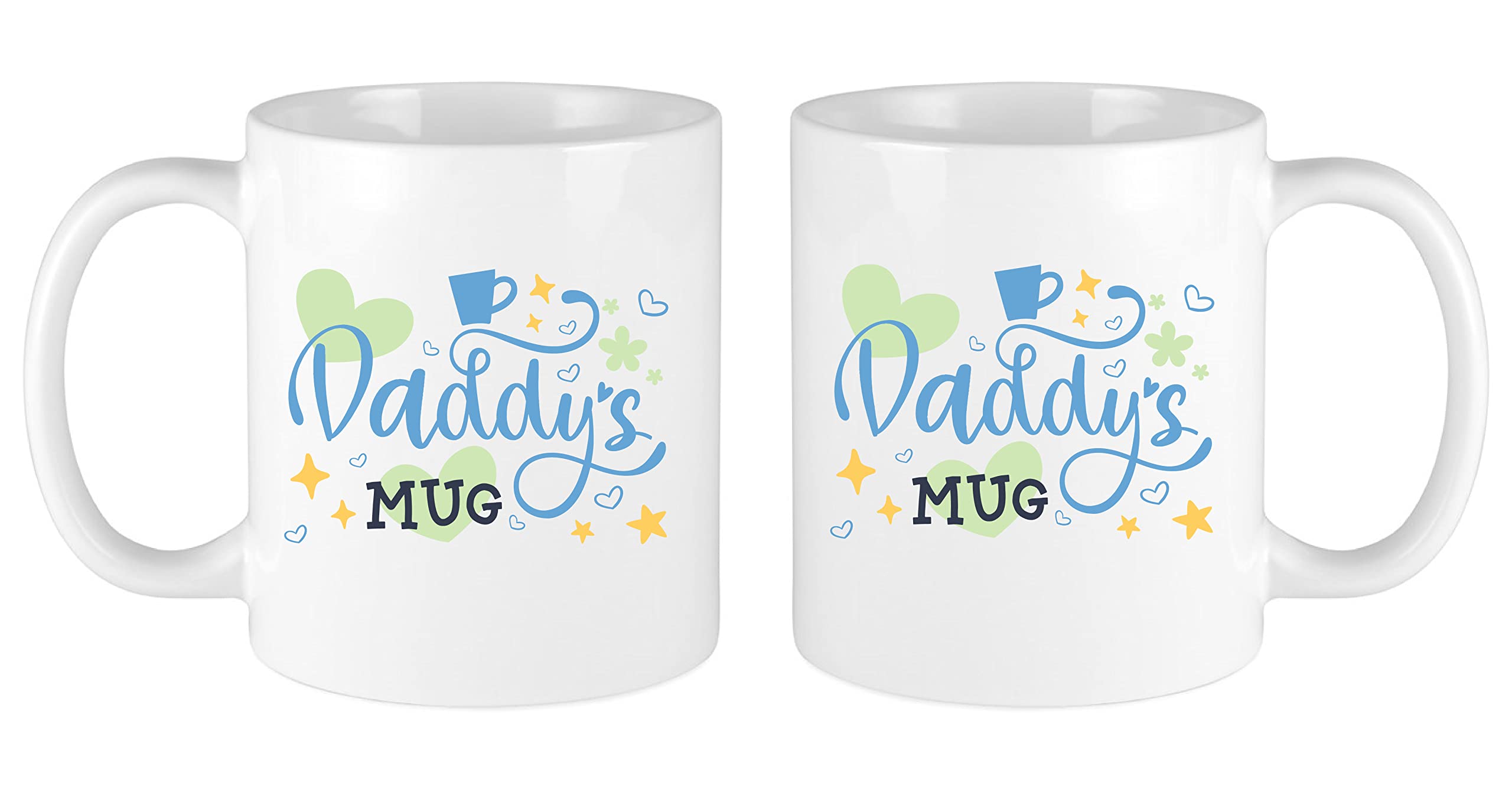 Set regalo di tazze da caffè per mamma e papà, neogenitori, baby shower, festa della mamma/papà, regalo per Natale, anniversario, set di tazze per mamma e papà, 300 ml (design 3, bianco)
