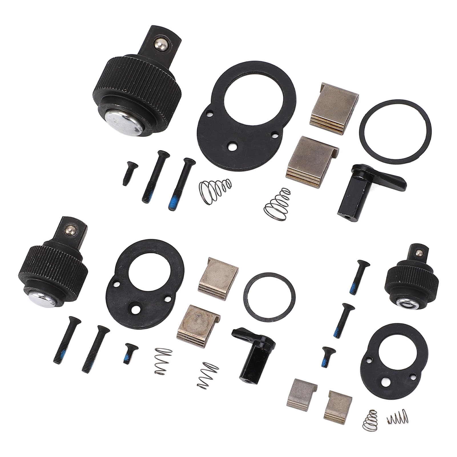 Ausla Kit de Réparation de Tête à Cliquet, Accessoires Complets, Améliore l'efficacité, pour les Besoins de Réparation, avec les Accessoires Nécessaires