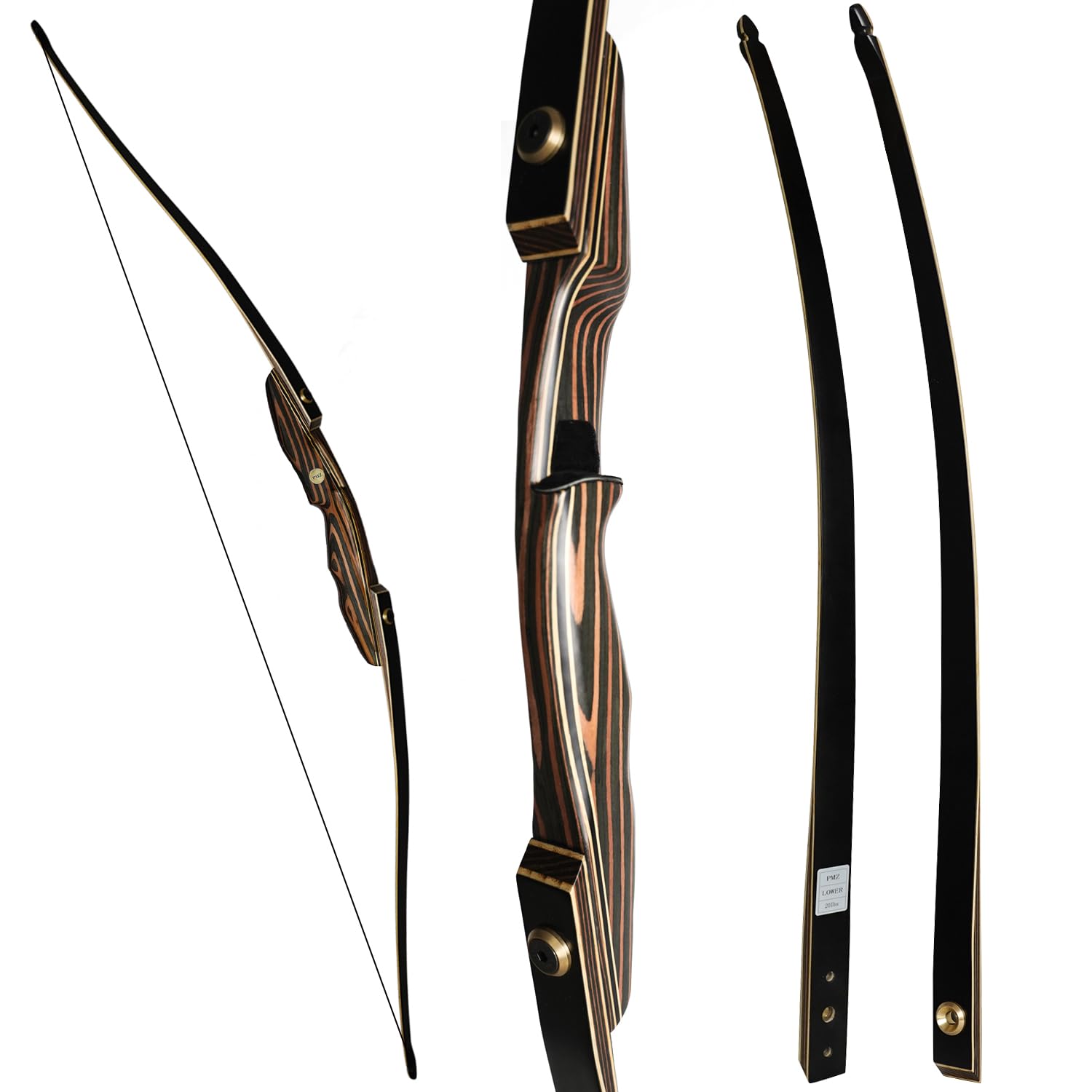 ＭＡＣＨＡＢＯＷ Amazon.com : PMZ Archery Longbow, 65'' Wooden Takedown