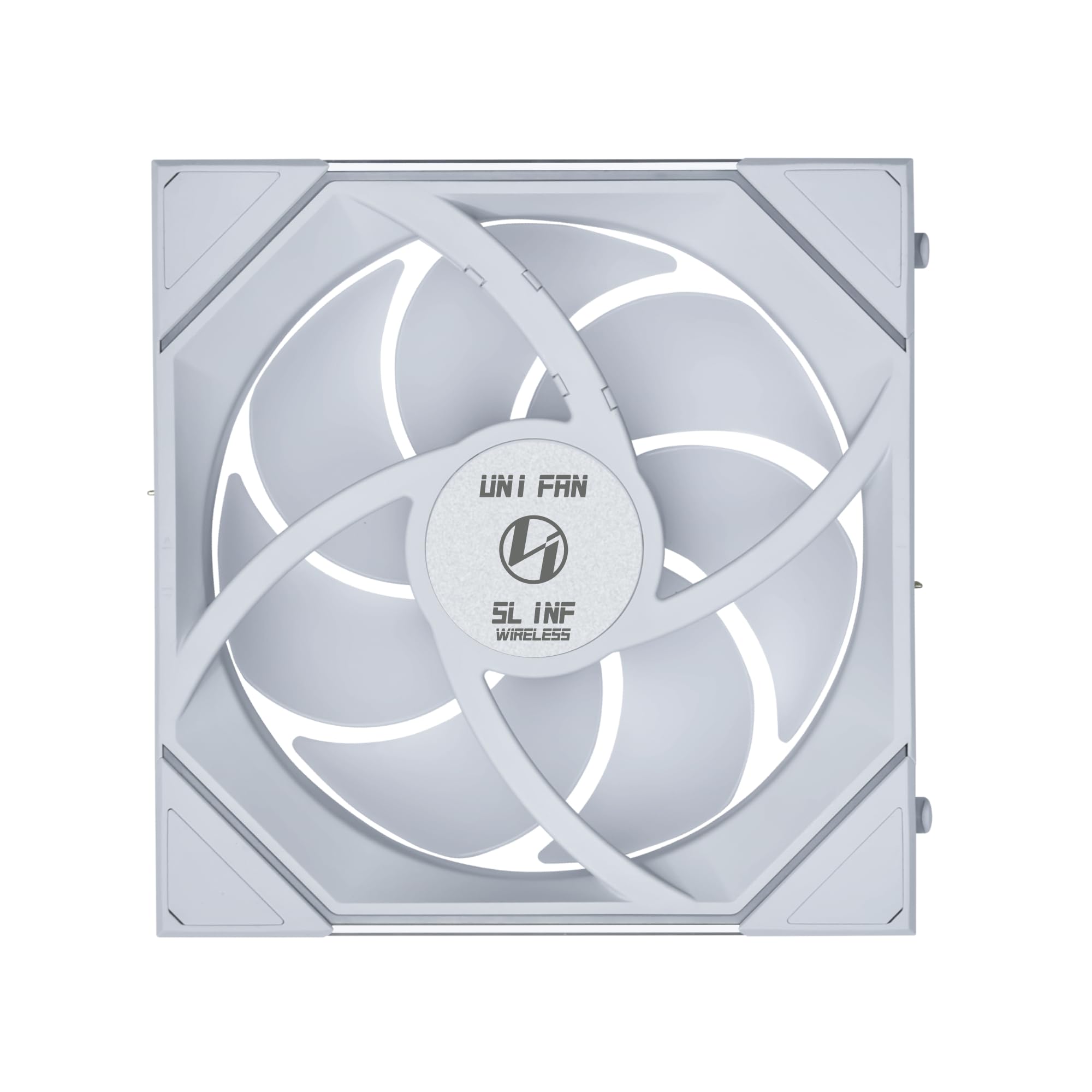 Lian Li UNI Fan SL-Infinity Wireless 140 - Paquete individual -Control de señal inalámbrico de 2.4 GHz - Ventilador ARGB - Efecto espejo infinito personalizable, diseño de cadena de margarita, sin