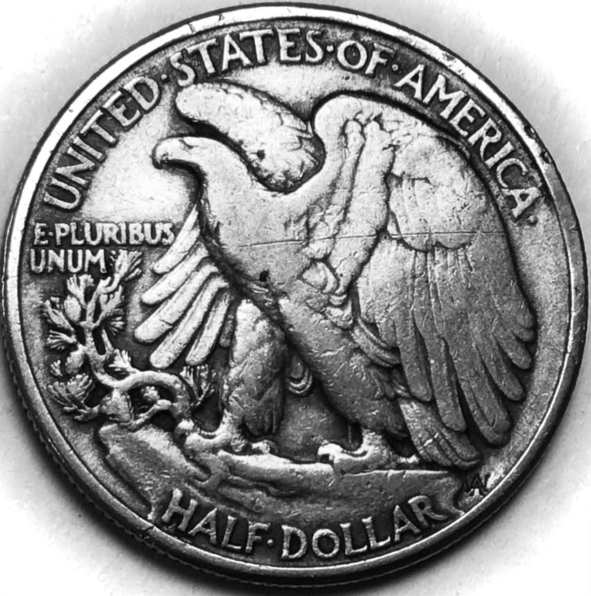 1946 P Walking Liberty Silver Half Dollar Seller Very Fine