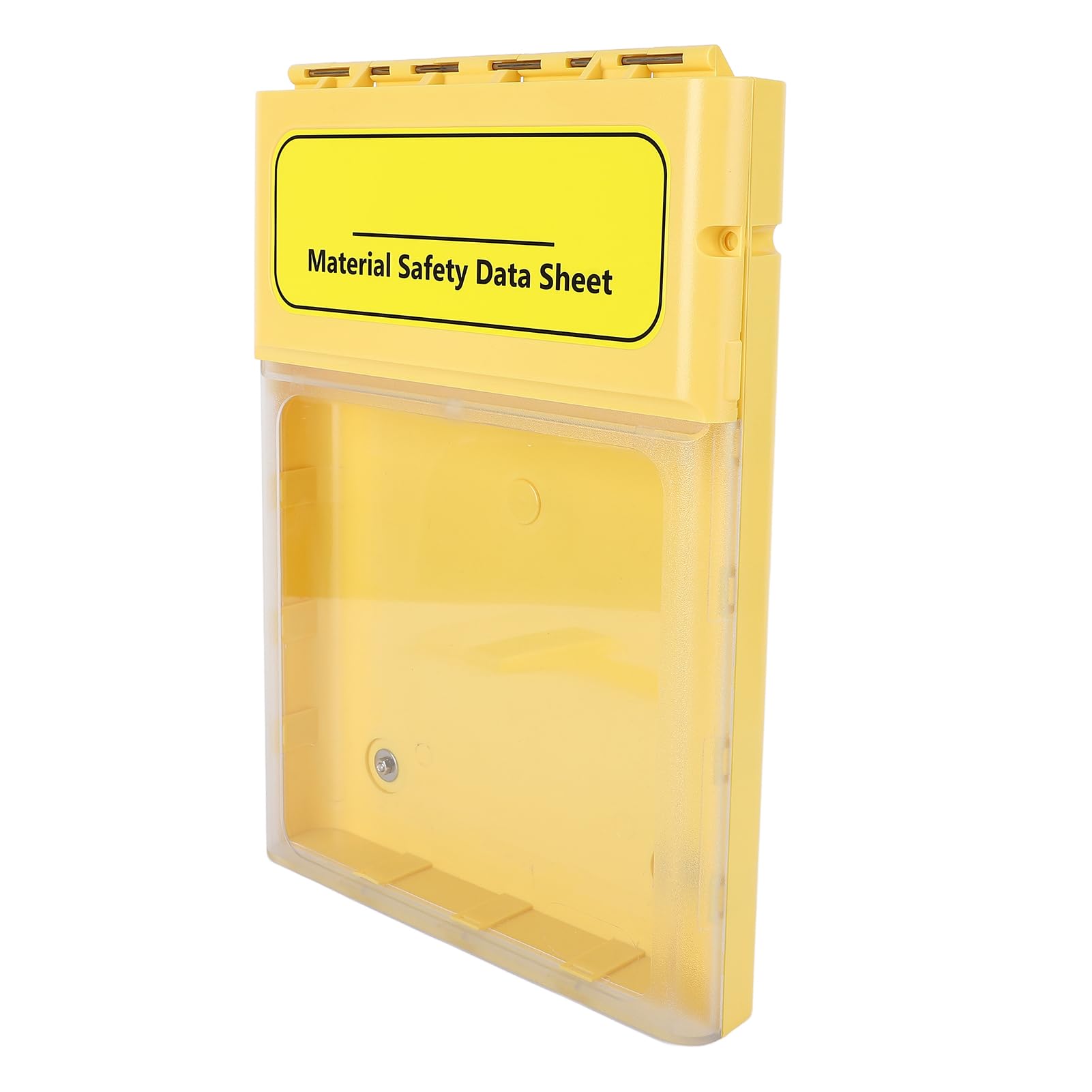 Bewinner Scatola Portadocumenti Visiva Resistente Alla Polvere e all'acqua, Scatola Magnetica per Documenti Industriali MSDS per Manuali, Schede di Sicurezza, Custodia Trasparente Portatile per