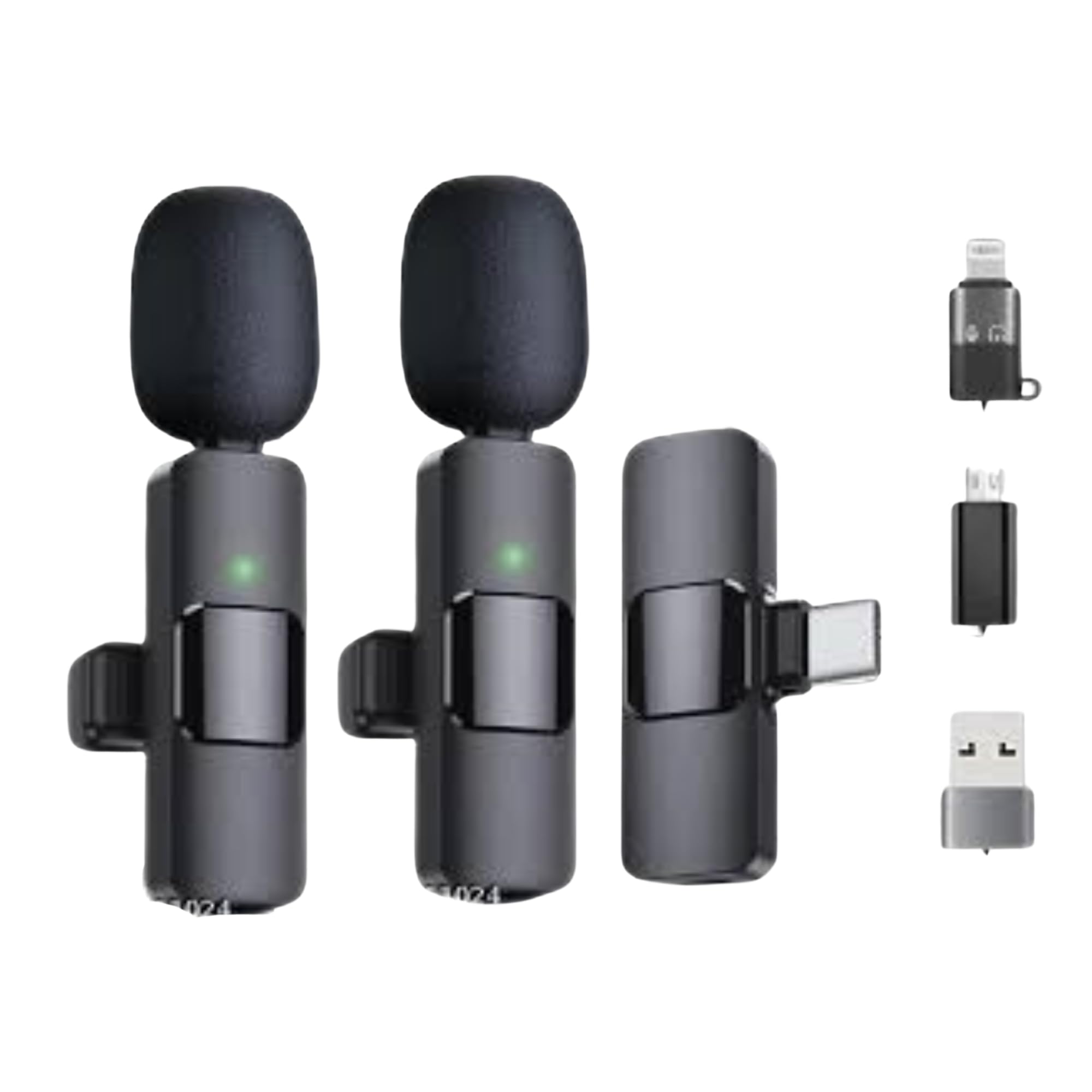 K9 Dual Wireless Lavalier Microphone for Mobile | Noise Cancellation Mic with Mute & Reverb Mode | Plug & Play Mic for YouTube, Reels, Interviews | Type-C & iPhone Compatible for Video Recording-picture-21