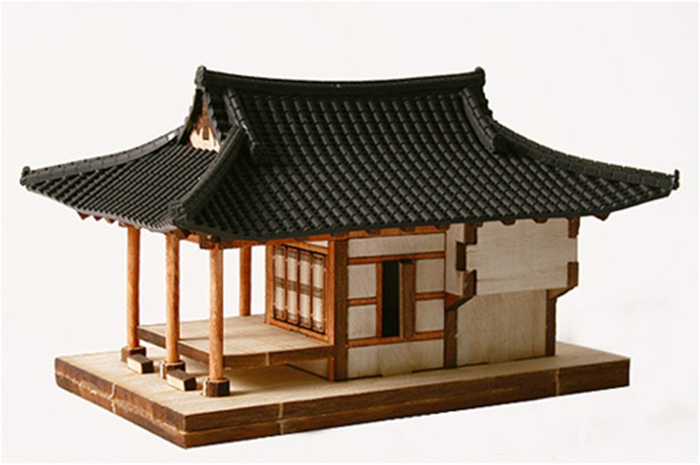 Young Modeler HO Serises biurko drewniany model zestaw_Hwan-byeok niebezpieczeństwo (YM 608): Miniaturowy zestaw katapult, zestawy modelarskie hobby zabawka gra wykonana w Korei