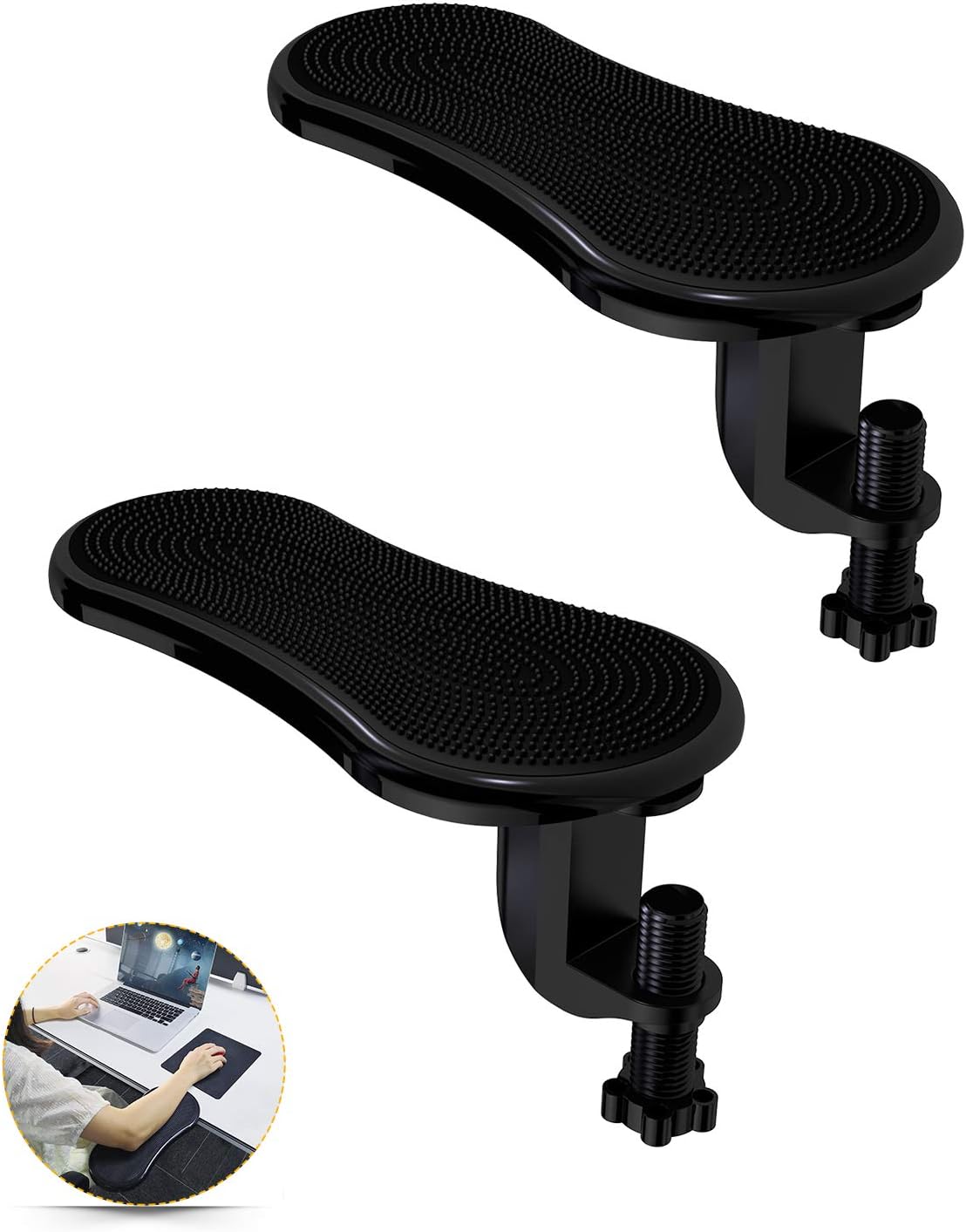 supporto a gomito per scrivania