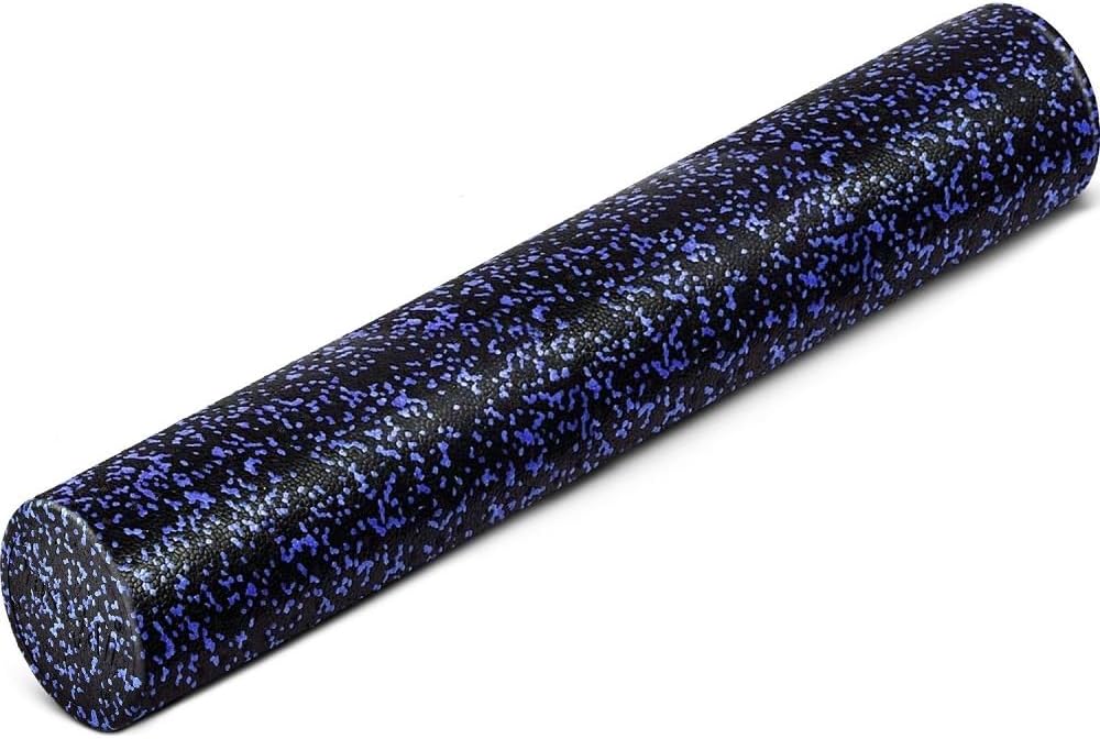 Yes4All High-Density EPP Round Back Roller Foam, Foam Roller for Yoga, Pilates & Stretching - 12, 18, 24, 36 inch