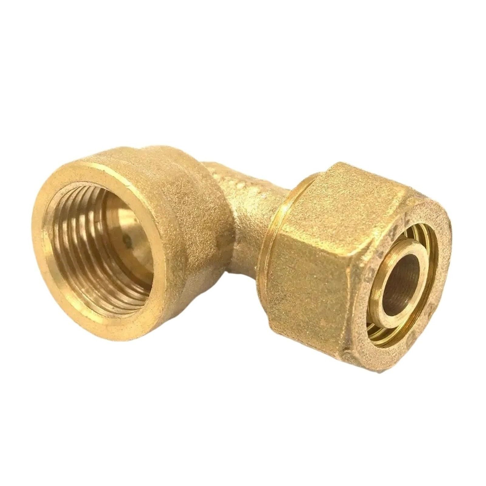 Kit Raccordo Gomito Ottone