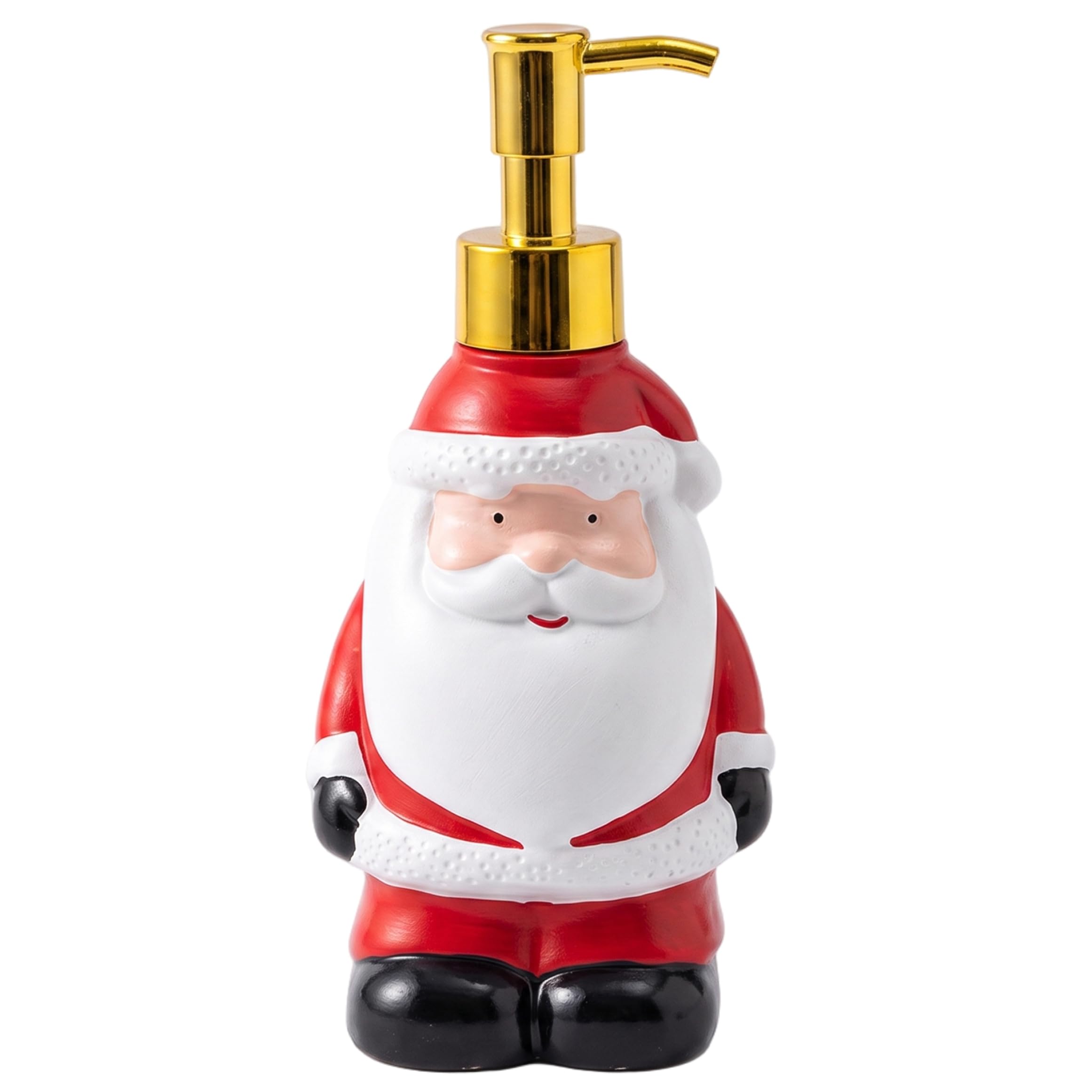 1 Pack Cute Soap Dispenser - Funny Santa Shape Christmas Soap Dispenser With Gold Pump, Lotion Bottle With Pump, Utilisation d'été