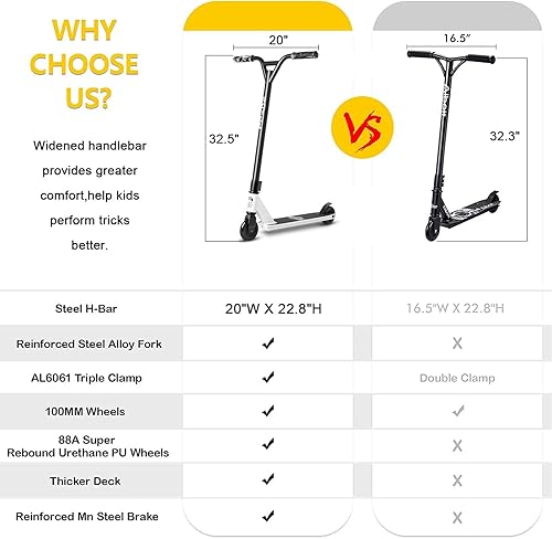 Miniatura 2 de VOKUL Patineta profesional completa para niños niñas adolescentes y hasta 6 años - Patineta de acrobacias profesional de estilo libre regalo de alto