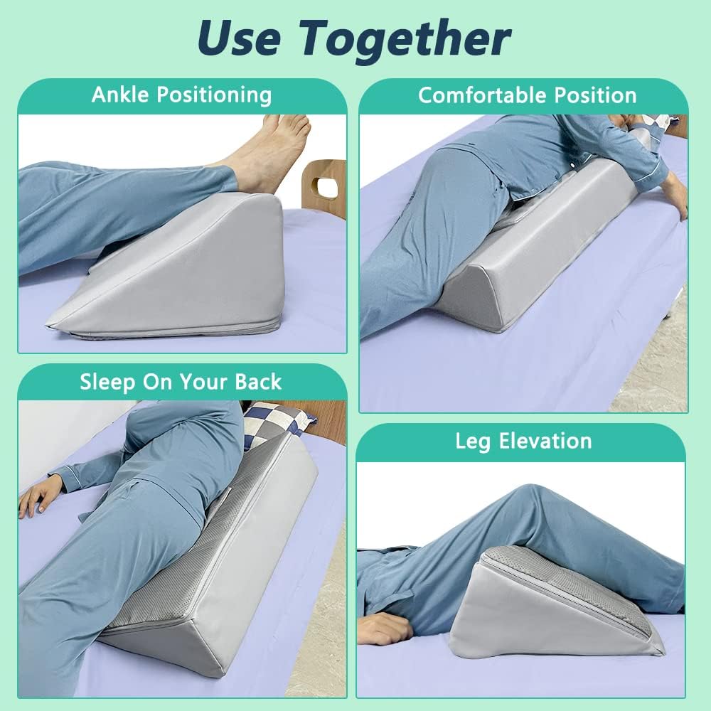 Bed Sore Turning Wedge Body Positioners for Sleeping After Surgery U Shaped Anti Bedsore Cushion Hospital Waterproof incline PillowsTreatment Buttocks Prevent Pressure Ulcer for Elderly Bedridden
