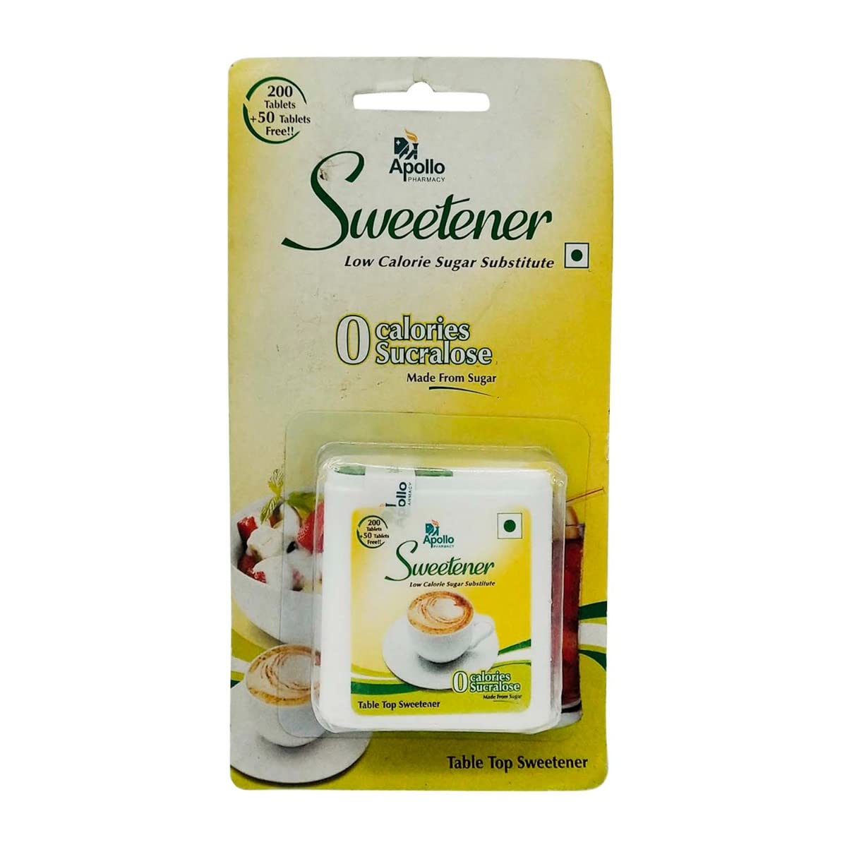 Apollo Pharmacy Low Calorie Sweetener, 250 Tablets (B09WVH76LJ) Amazon Price History, Amazon Price Tracker