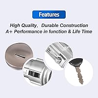 Vista 4 de Cilindro de bloqueo del interruptor de encendido 924-709 para Dodge Ram 1500 2500 3500 Durango Dakota/Chrysler Aspen y Mitsu-bishi Raider 2001-2010