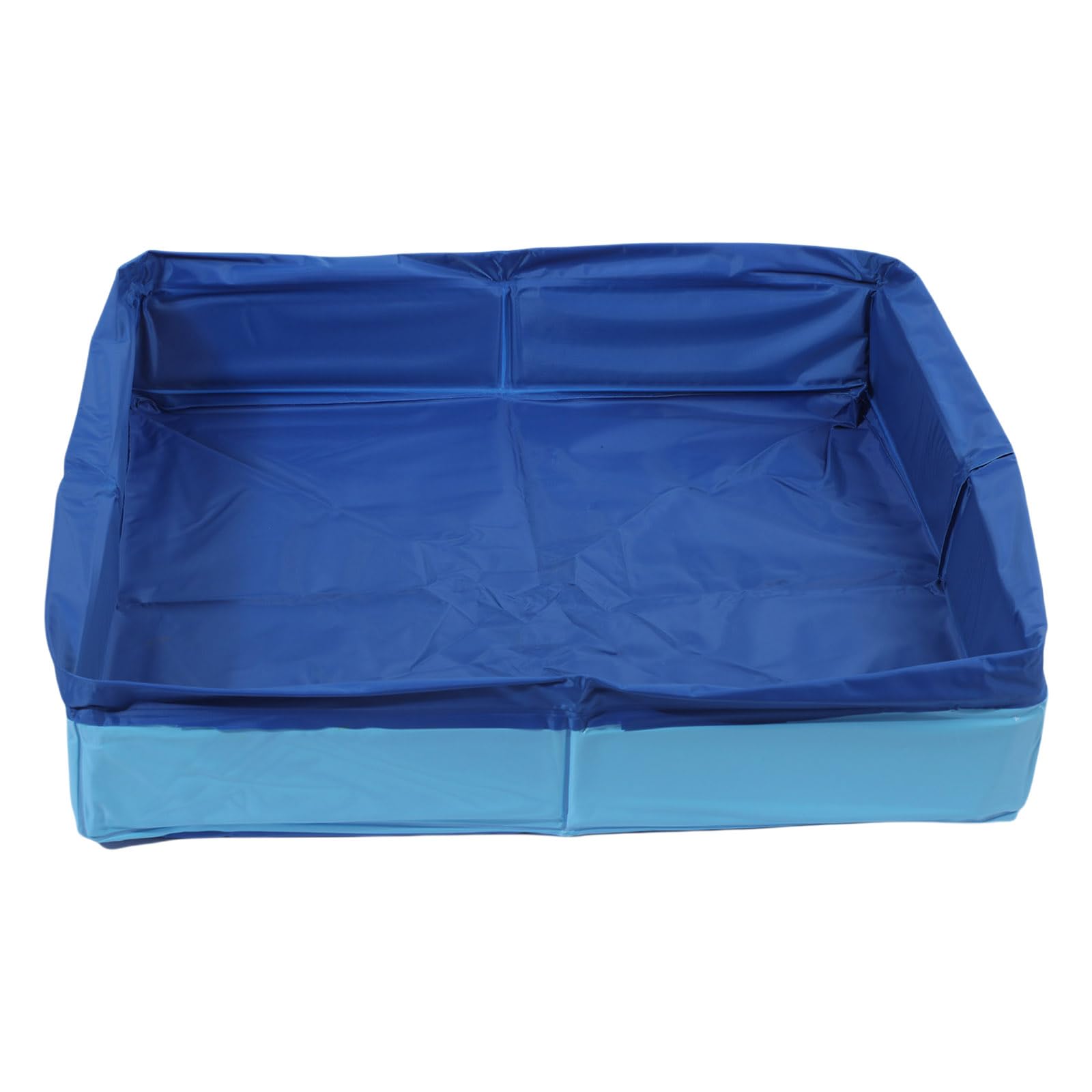 Foldable Dog Pool Easy Storage PVC Large Size Pool Ideal for Cooling Pet for Outdoor Backyard