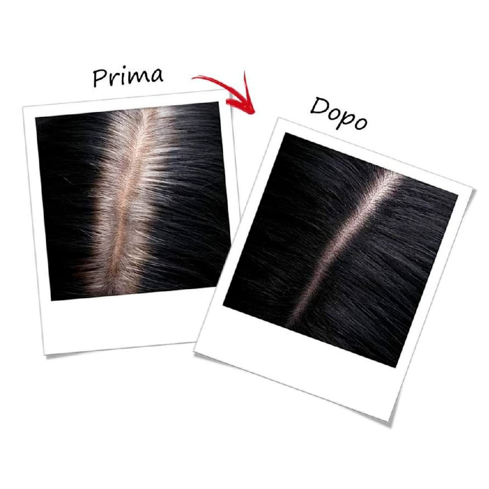 L'Oréal Paris Retusche Perfektes Spray für schwarzes Haar, sofortiger Korrektor Wurzeln gegen Nachwachsen, temporäre Abdeckung weißes Haar, Formel No Transfer, schnelltrocknend, 5 Flaschen à 75 ml