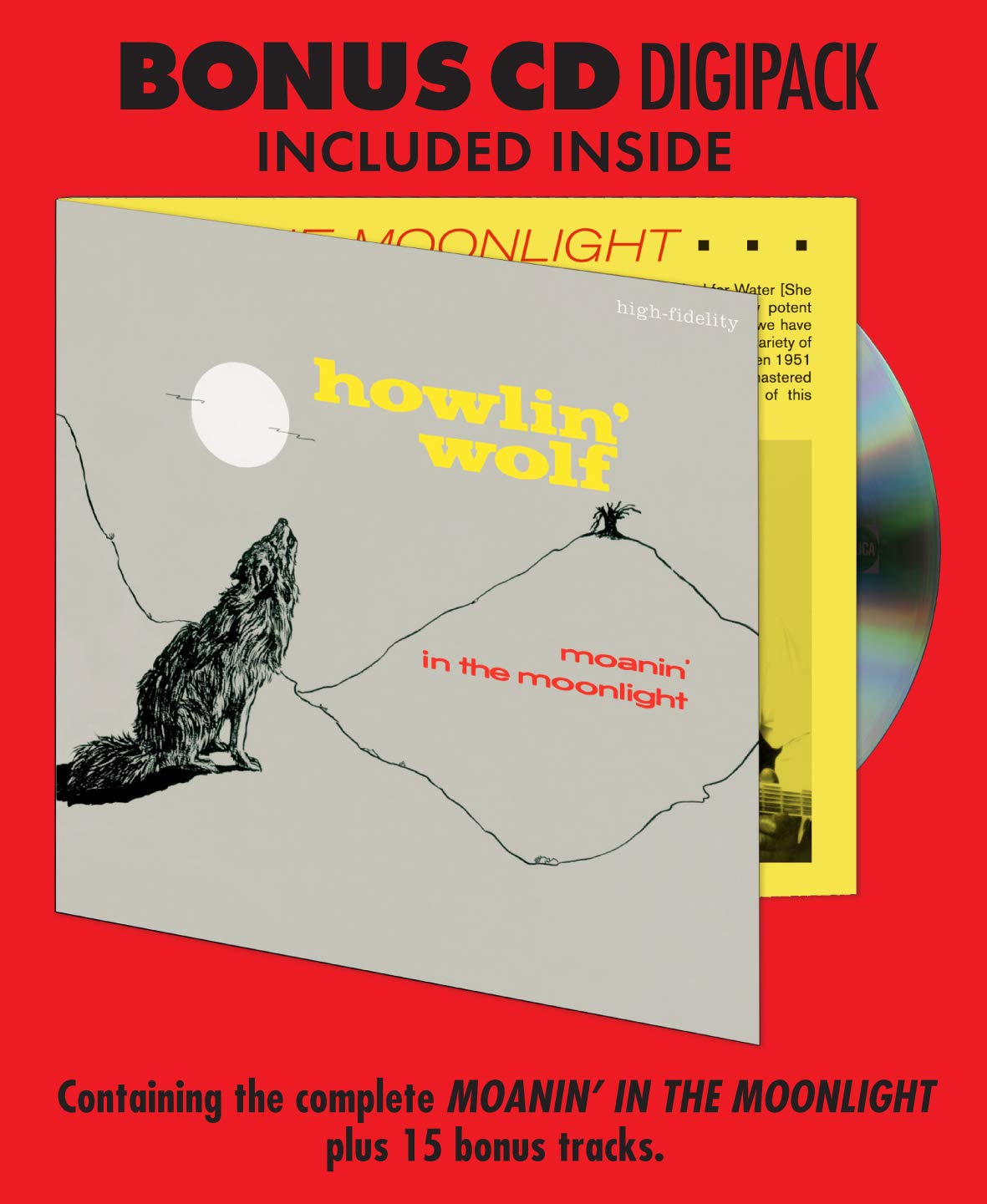 Moanin' in the Moonlight CD Digipack