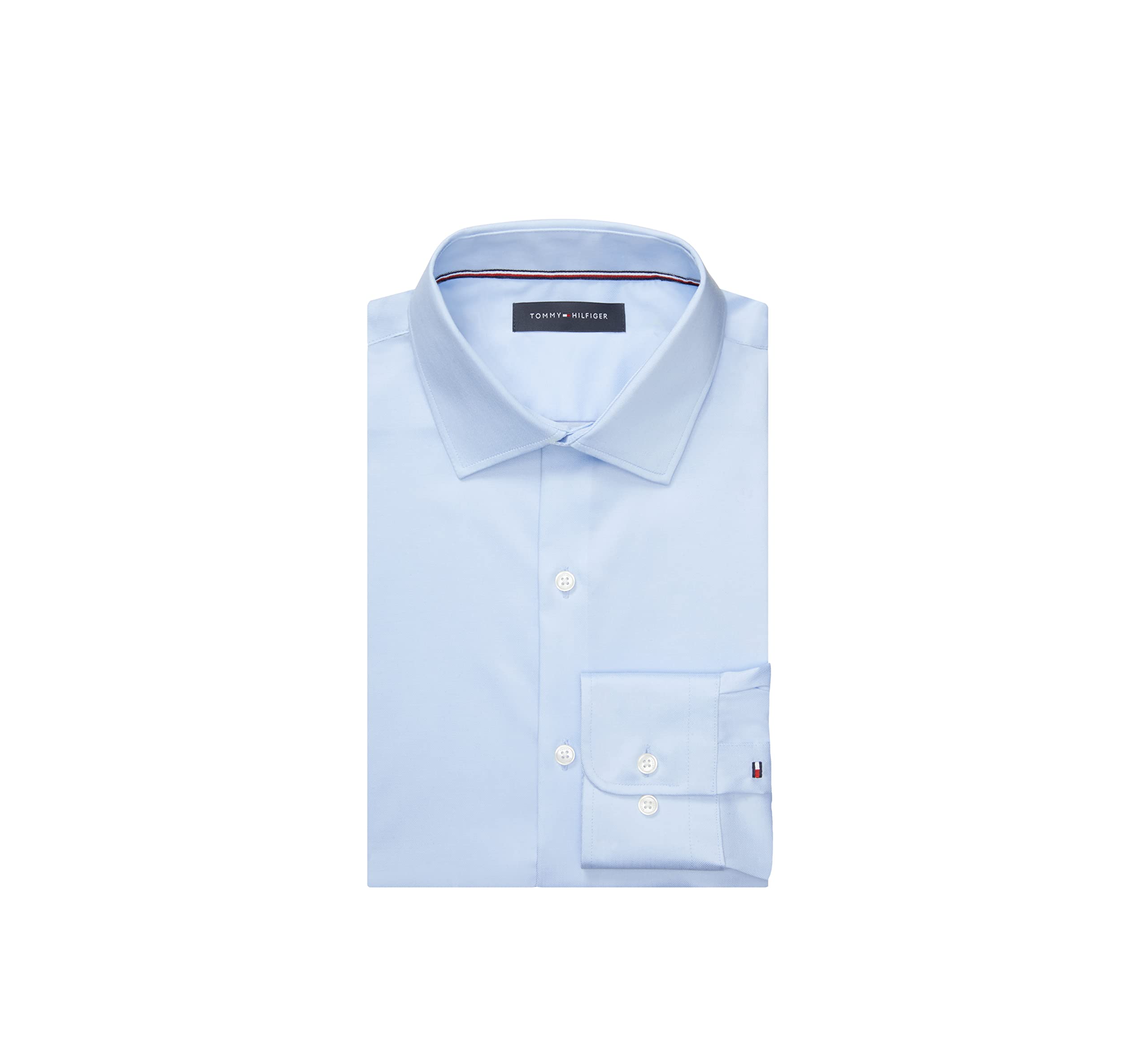 Tommy Hilfiger Mens Flex Stretch Button Down Dress Shirt