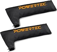 Vista 9 de POWERTEC Bolsa colectora de polvo para sierra ingletadora de 7-1/4 pulgadas, 8-1/2 pulgadas, se adapta a puertos de polvo nominales de 1-1/2