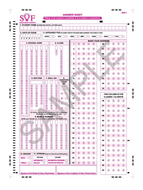 Image of (Old Edition)Class 4 Science Olympiad Previous 5 Years Papers