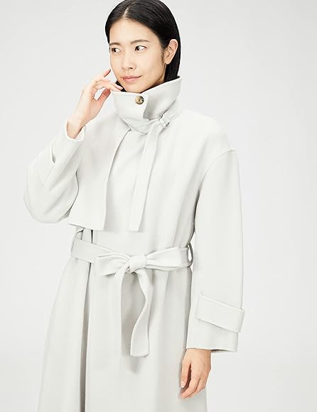 新品未使用☆人気商品 フレイアイディー ウールカシミアトレンチリバーコート Amazon | [フレイ アイディー] ウールカシミアトレンチリバー