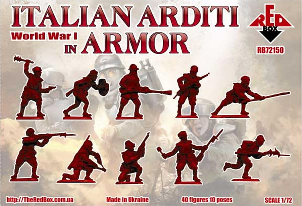 Ｉイタリア軍＊ＡＲＤＩＴＩ/アルディーティＰＯＬＥ　ＴＯＰ（実物） Amazon | レッドボックス 1/72 イタリア 装甲精鋭歩兵