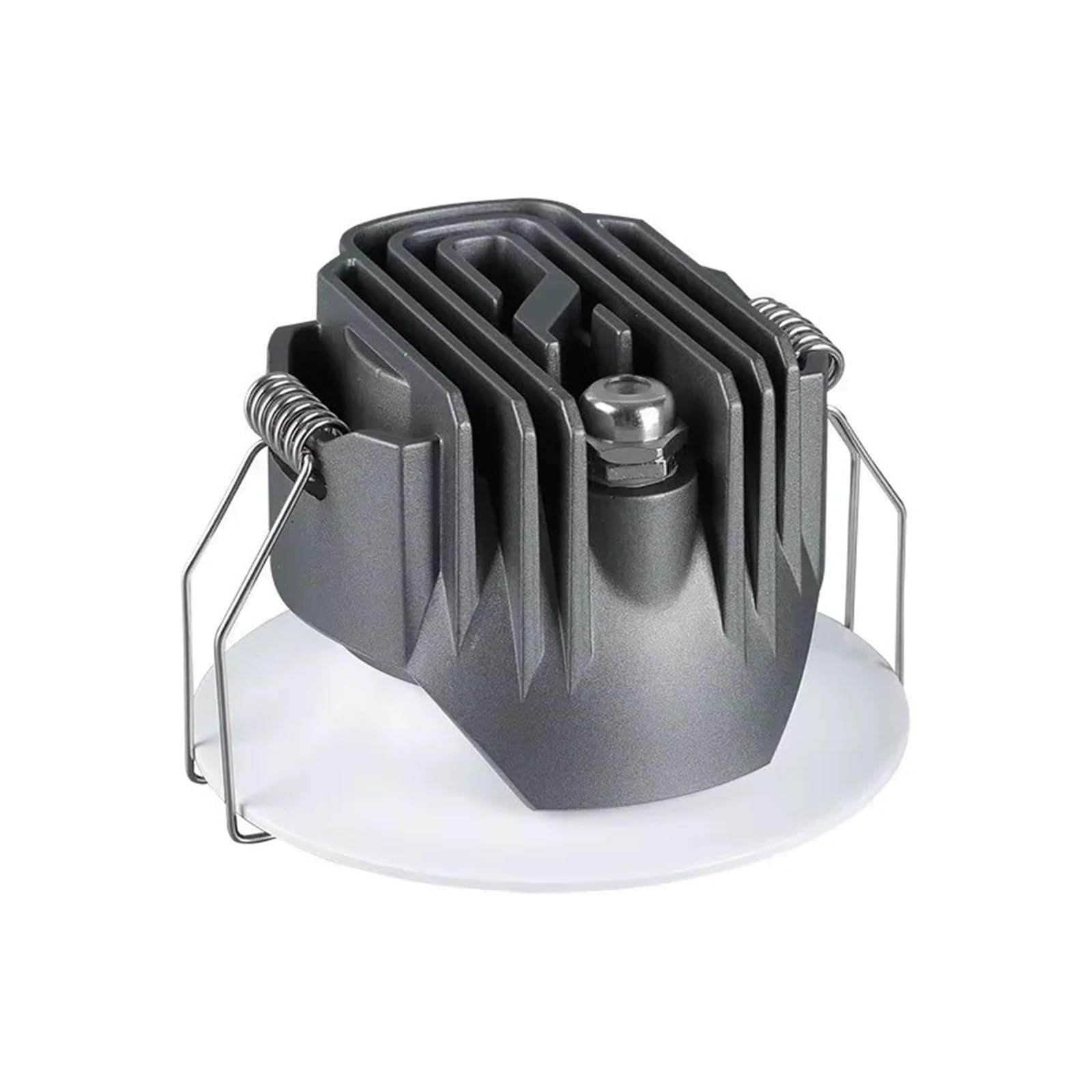 Genérico zhuguiming Foco LED de arco empotrable impermeable IP65 for baño, cocina, dormitorio, pasillo, sala estar, iluminación decorativa, 110 V/220 V(Cold White 6000K,1_24W)