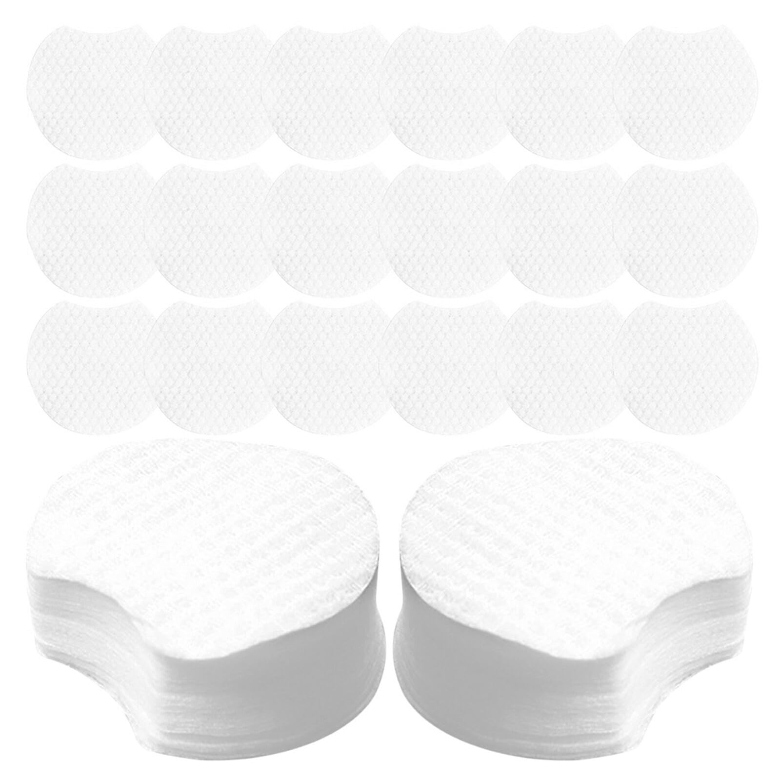 SHERCHPRY 2400 Almohadillas de Tela No Tejida Engrosadas para Limpieza Facial y Ojos, Suaves para Tejido Sensible, Portátiles para Viaje o Uso en Casa