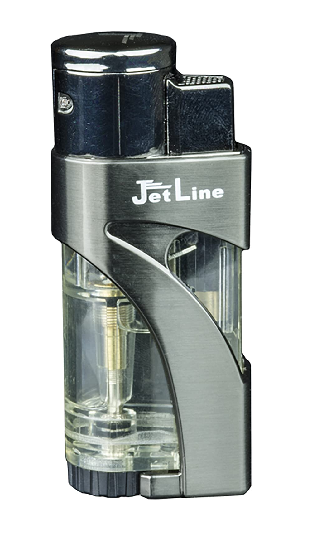 Jetline Phantom Single Jet Flame Cigar Lighter - Gunmetal