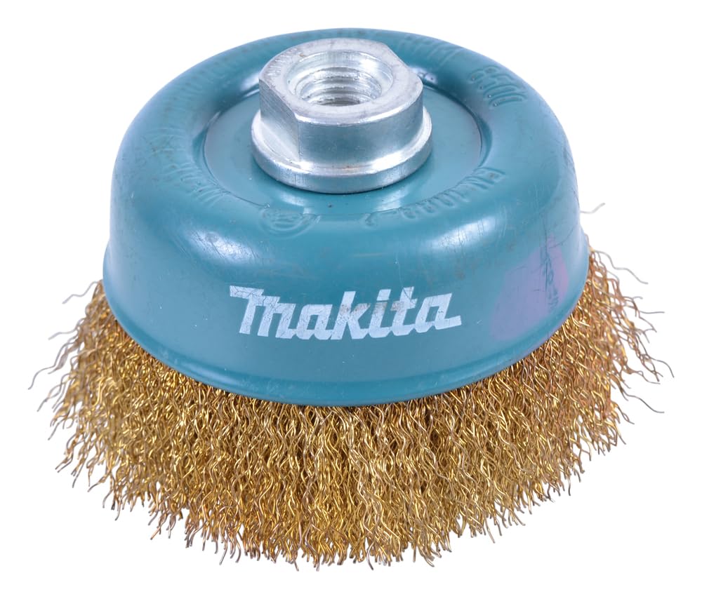 Makita Multi-Coloured Steel Wire Cup Brush Ms 90 Mm - 39780)