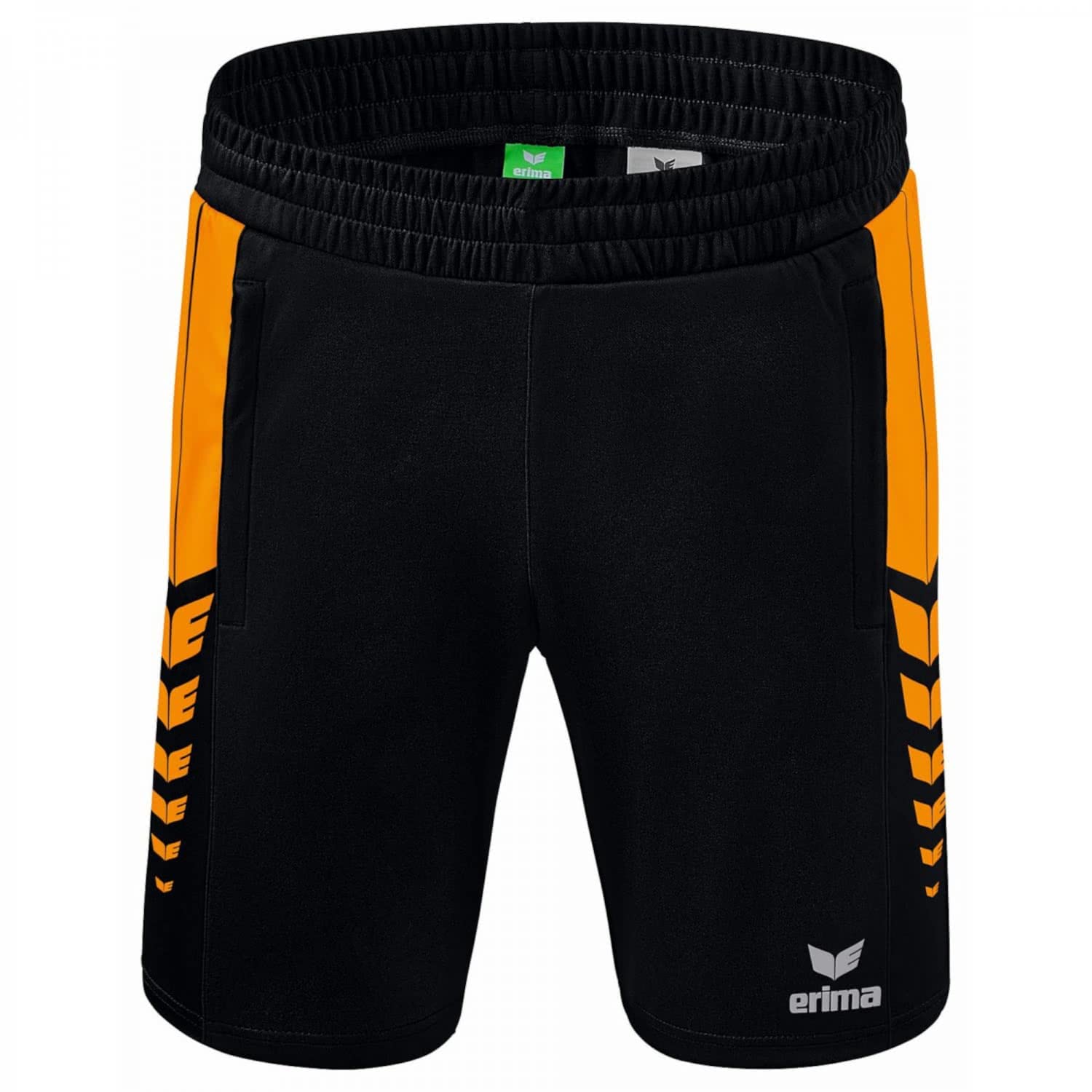 Erima Men's Six Wings Worker Casual Shorts, New Orange/Orange, 3XL