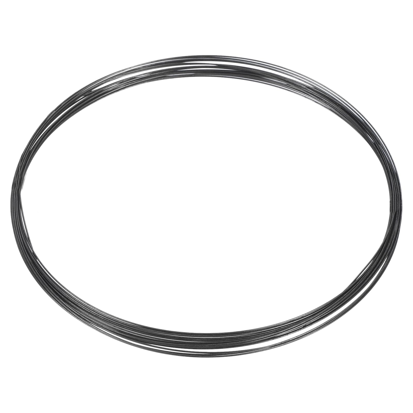 uxcell Tungsten Wire, 99.99% High Purity Tungsten Wire 0.01mm Dia x 5 Meter Length Tungsten Filament Metal Coil for Light Bulb Production Electronics Industry-image-0