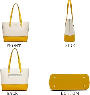 YNIQUE Satchel Purses and Handbags for Women Shoulder Tote Bags Wallets