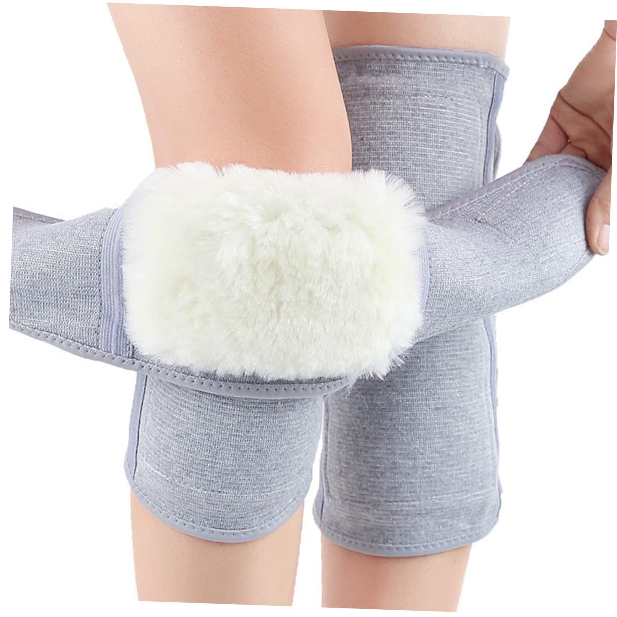 Laine et Latex Genouillère Camouflage Confort Épaisse Hiver