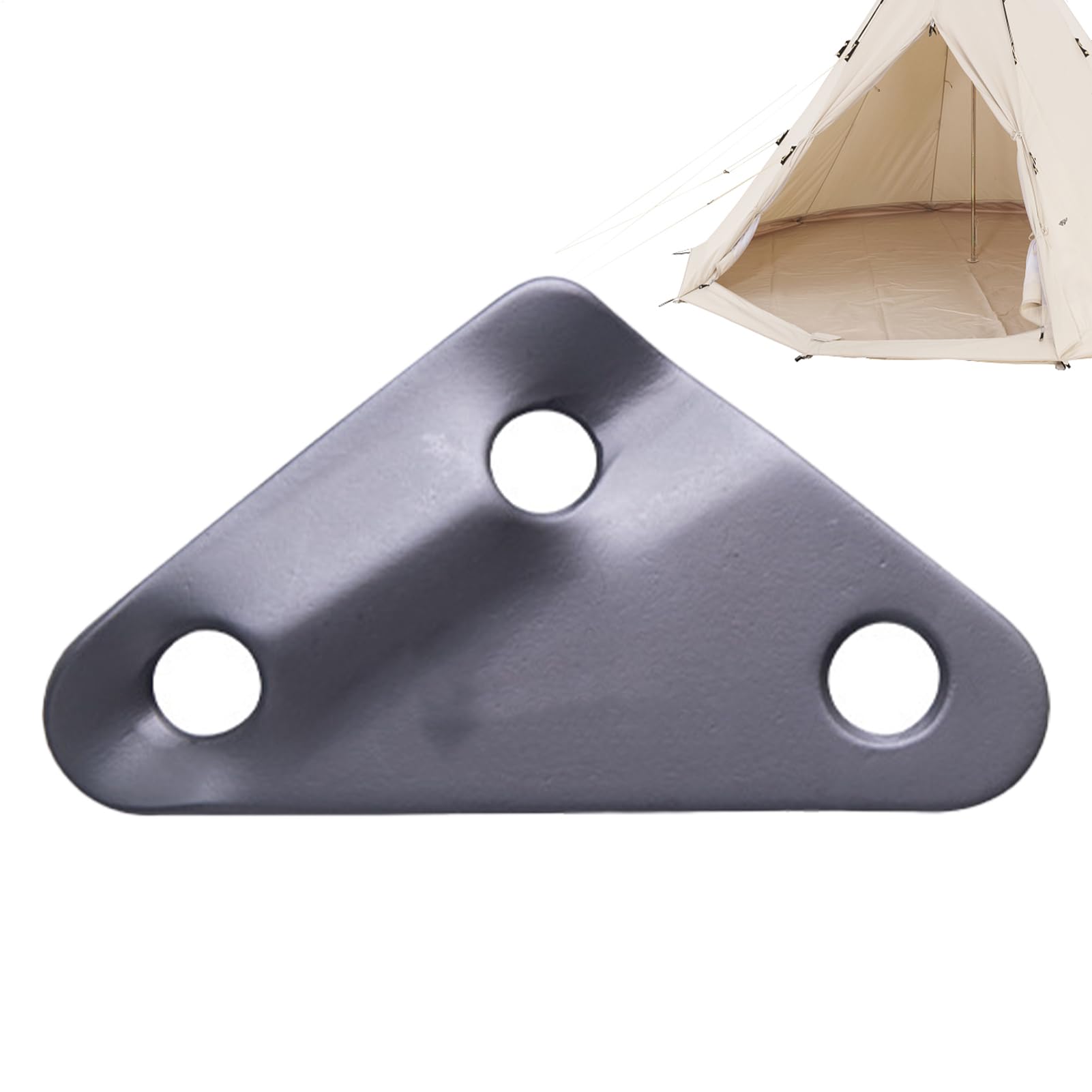 Rope Tensioner | Aluminum Alloy Guyline Tensioner Rope Tightener for Camping Accessories - 3-Hole Paracord for Tent Camping Hiking Backpacking Outdoor Activity