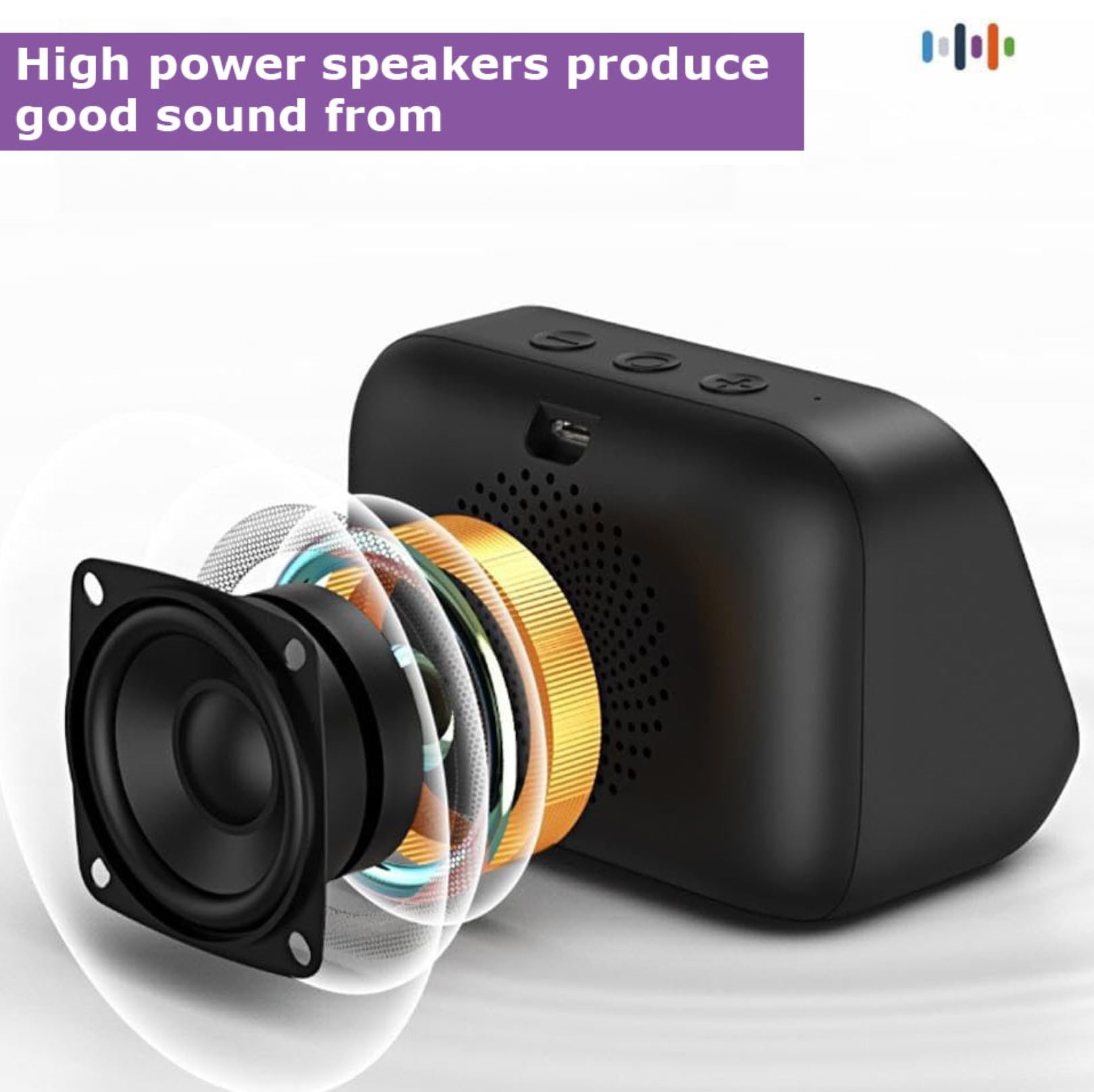 Reloj despertador inteligente con altavoz Bluetooth y luz RGB, pantalla digital portátil de hora y clima, llamadas manos libres, ideal para uso junto a la noche