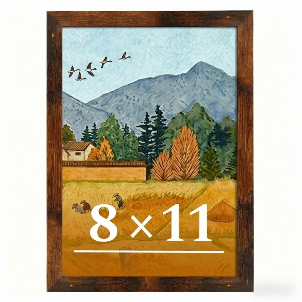Photo 1 of Veleclo 8x11 Picture Frame - Brown