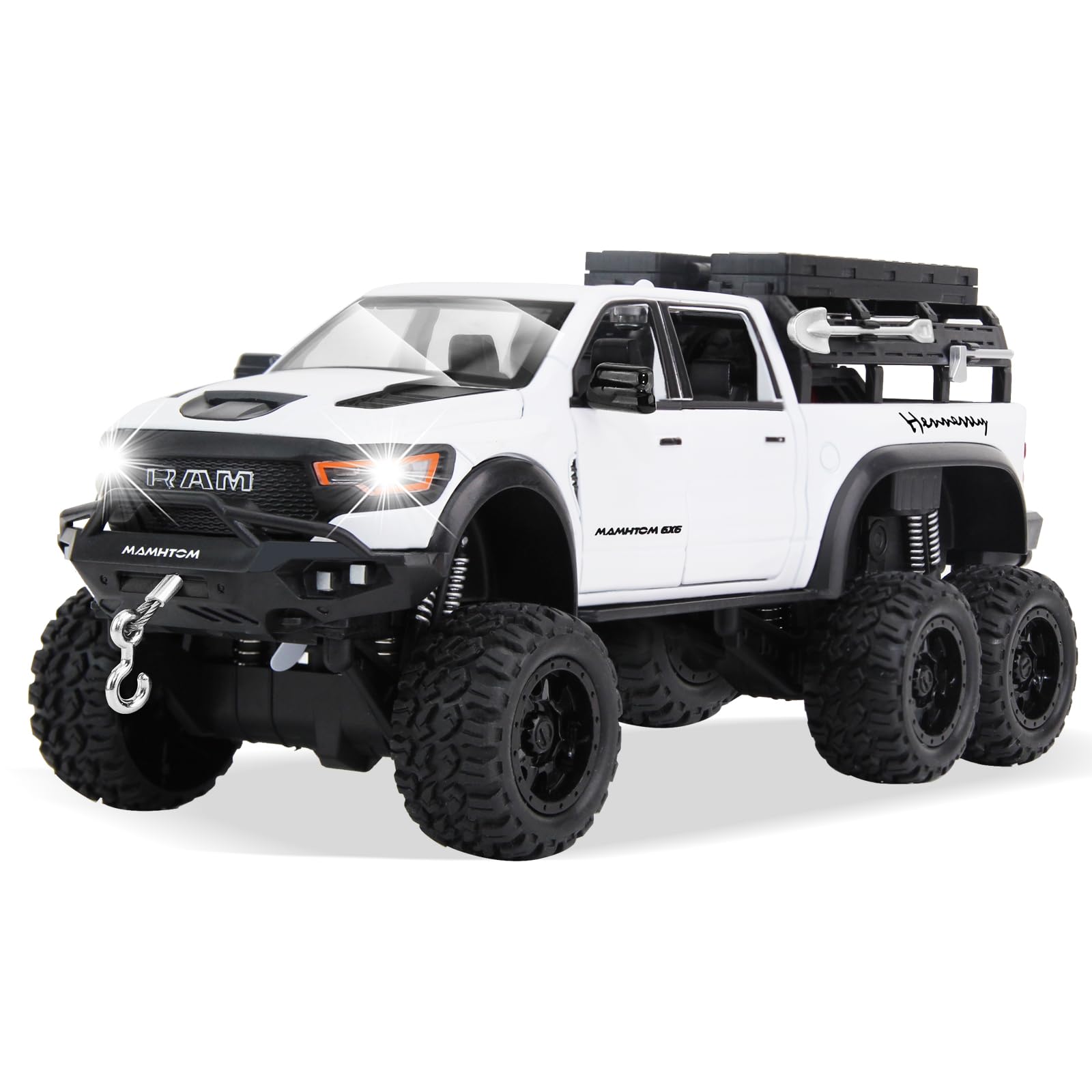 SASBSC 6x6 toy truck white color