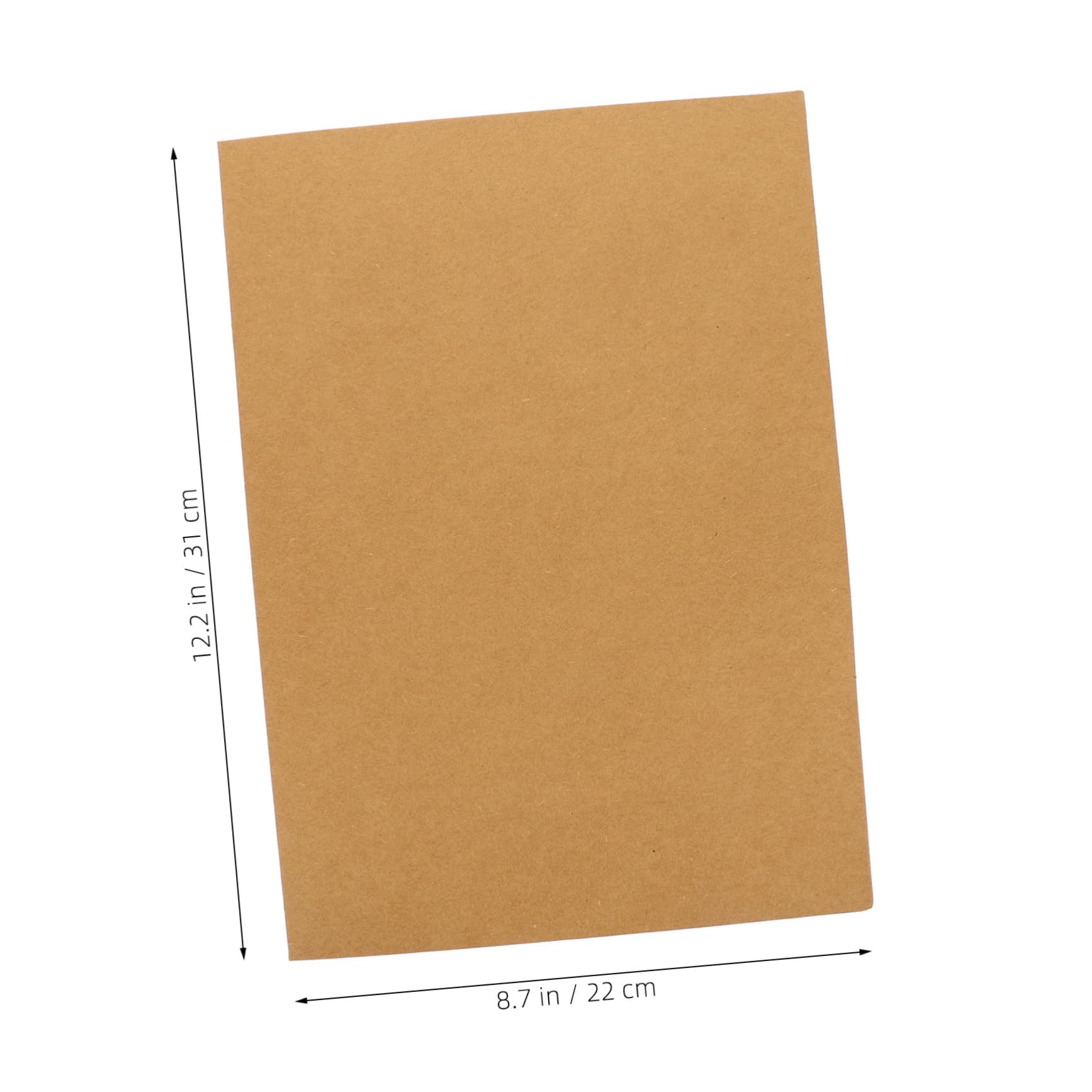 Angoily Cartella Portadocumenti in Carta Kraft A4, Set Da 20 Pezzi, Resistente All’usura Per Ufficio e Scuola, Cartella File Per Organizzazione Documenti e Presentazioni