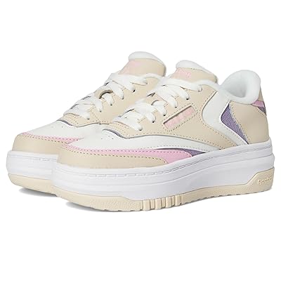 Reebok Kids Club C Extra (Little Kid) Girls Shoes Tapioca/Astro Rose/Dusk Purple