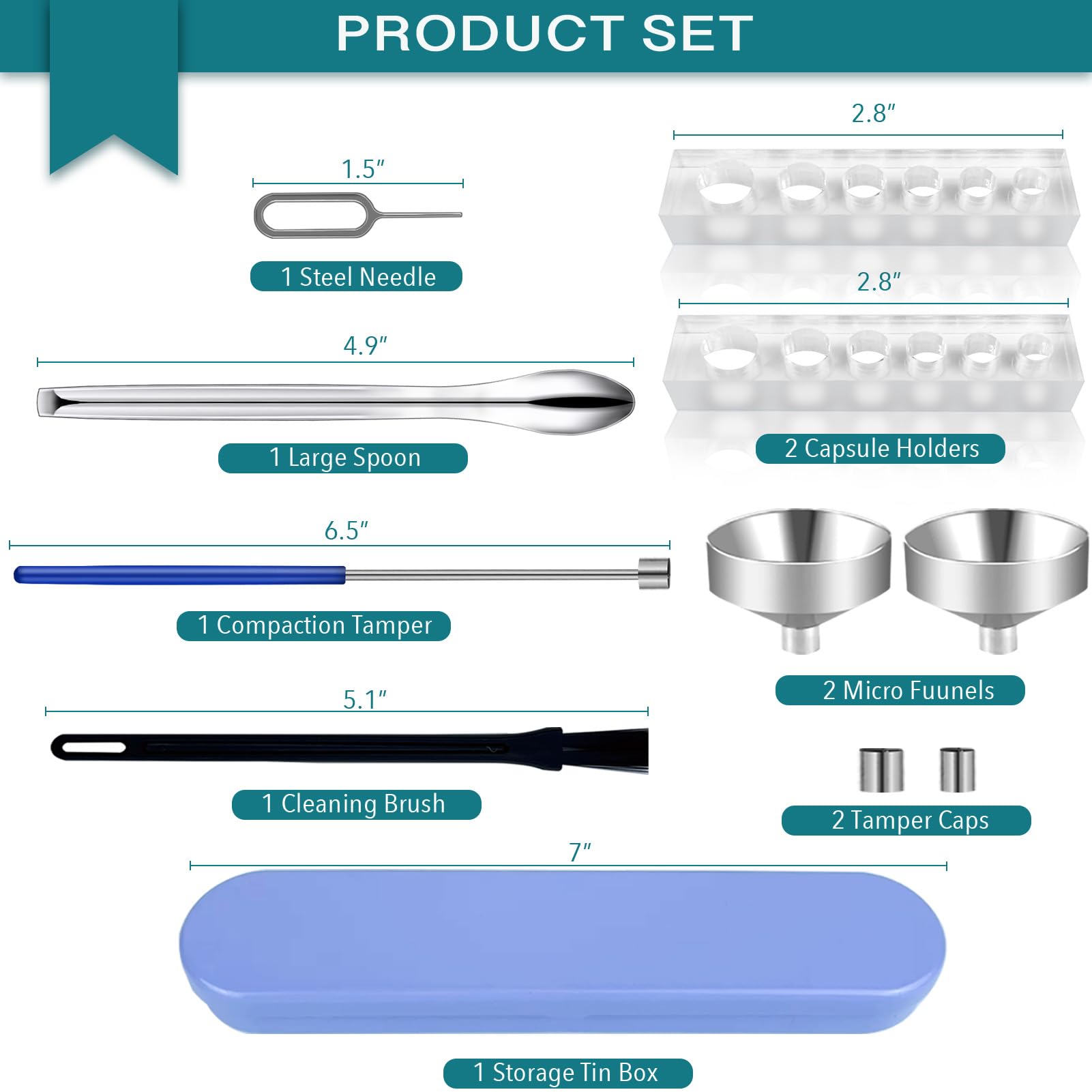 Capsule Filling Kit - DIY Supplements & Labs -2
