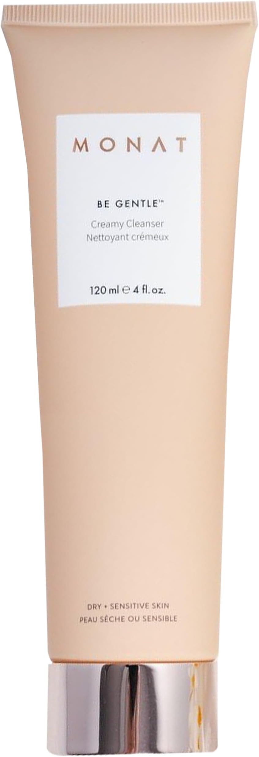 MONAT Be Gentle Creamy Cleanser -Gentle Facial Cleanser Cleanses Impurities w/out Stripping the Skin. Creamy Face Wash Gentle Cleanser. Face Moisturizer Hydrating Cleanser -Net Wt. 120 ml / 4.0 fl. oz