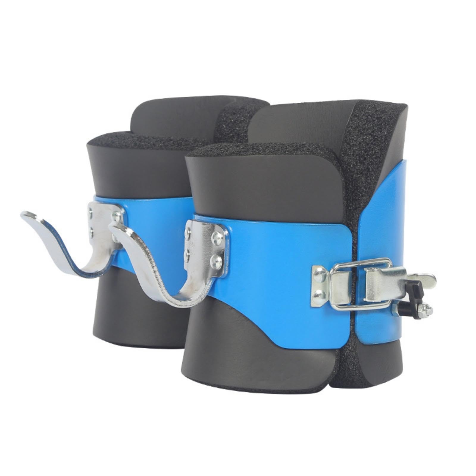 Fitness Inversion Boots Thick Foam Padding Hanging Exercise Boots Adjustable Buckle Royal Blue-image-14