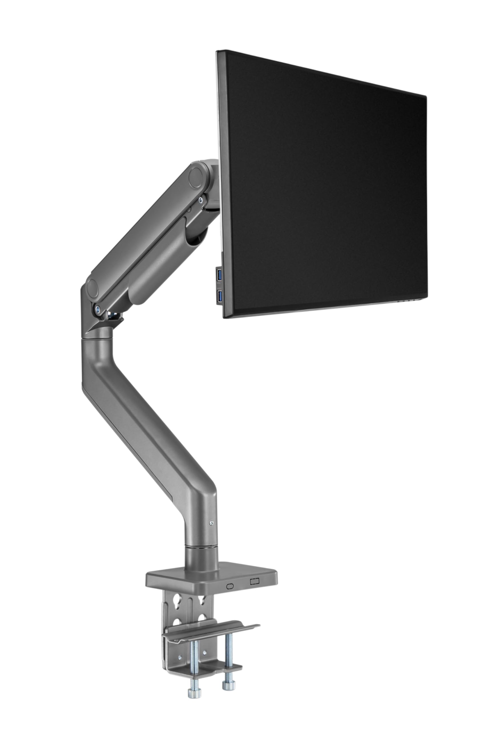 HALTERUNGSPROFI Mount Pro Bracket Profi Support pour Moniteur Extra Fort jusqu'à 20 kg Bras de Support jusqu'à 49 Pouces avec Ressort à gaz moniteurs LCD LED VESA 75x75 100x100 OFFICE-GS712AEXSG