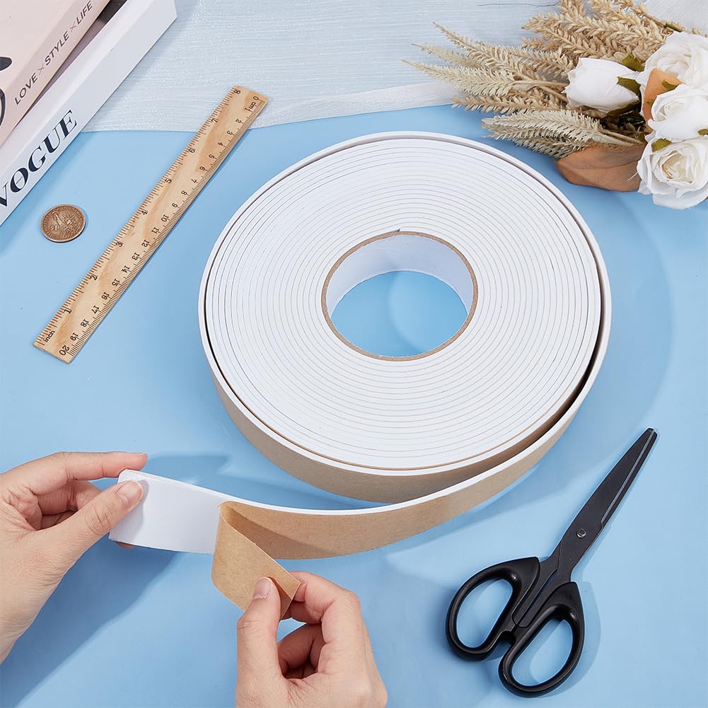 Selbstklebender Schaumstoffstreifen - 10m Dichtung Für Fenster & Türen