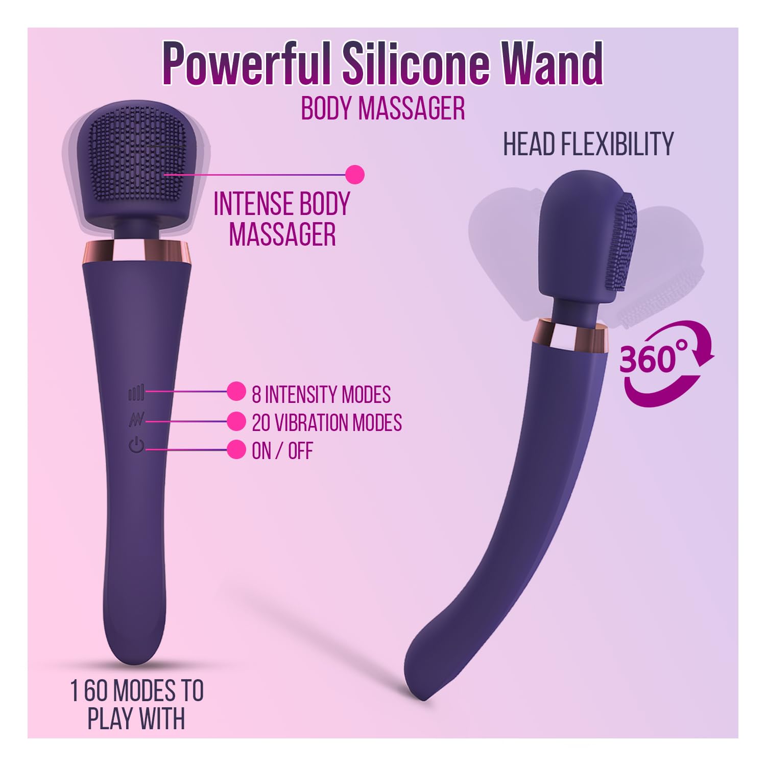 Amazon.com: Love to Love Brush Crush Wand Vibrator - Midnight Indigo Sex  Toys for Adults, Silicone & ABS Material Toy, 20 Vibration Modes, USB  Rechargeable, Ultra-Soft Bristles, Ergonomic Adult Toy Massager :