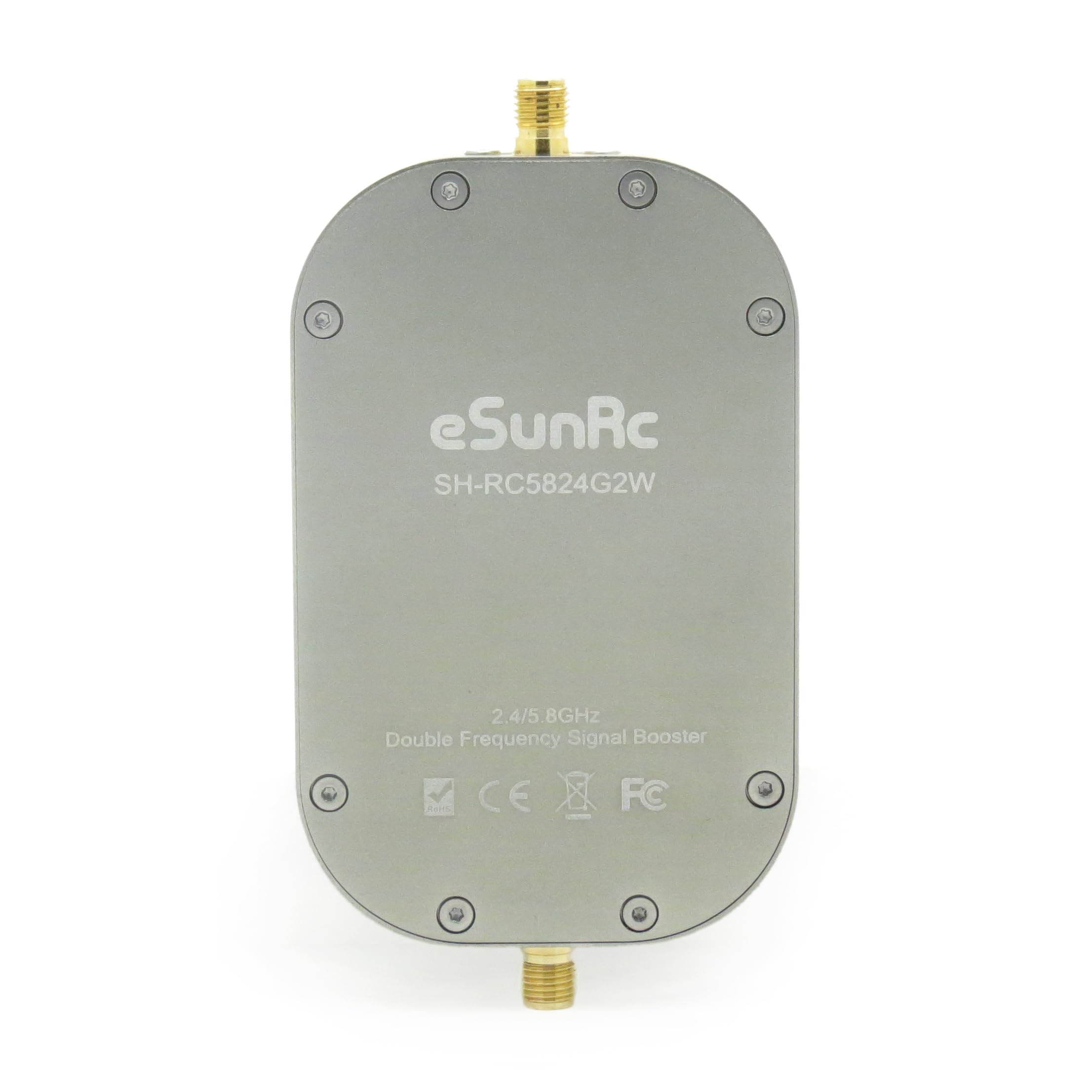 eSunRC 2.4G y 5.8G IEEE 802.11/a/n/b/g Banda Dual 2000mW 33dBm UAV WiFi Amplificador de señal WiFi Antena