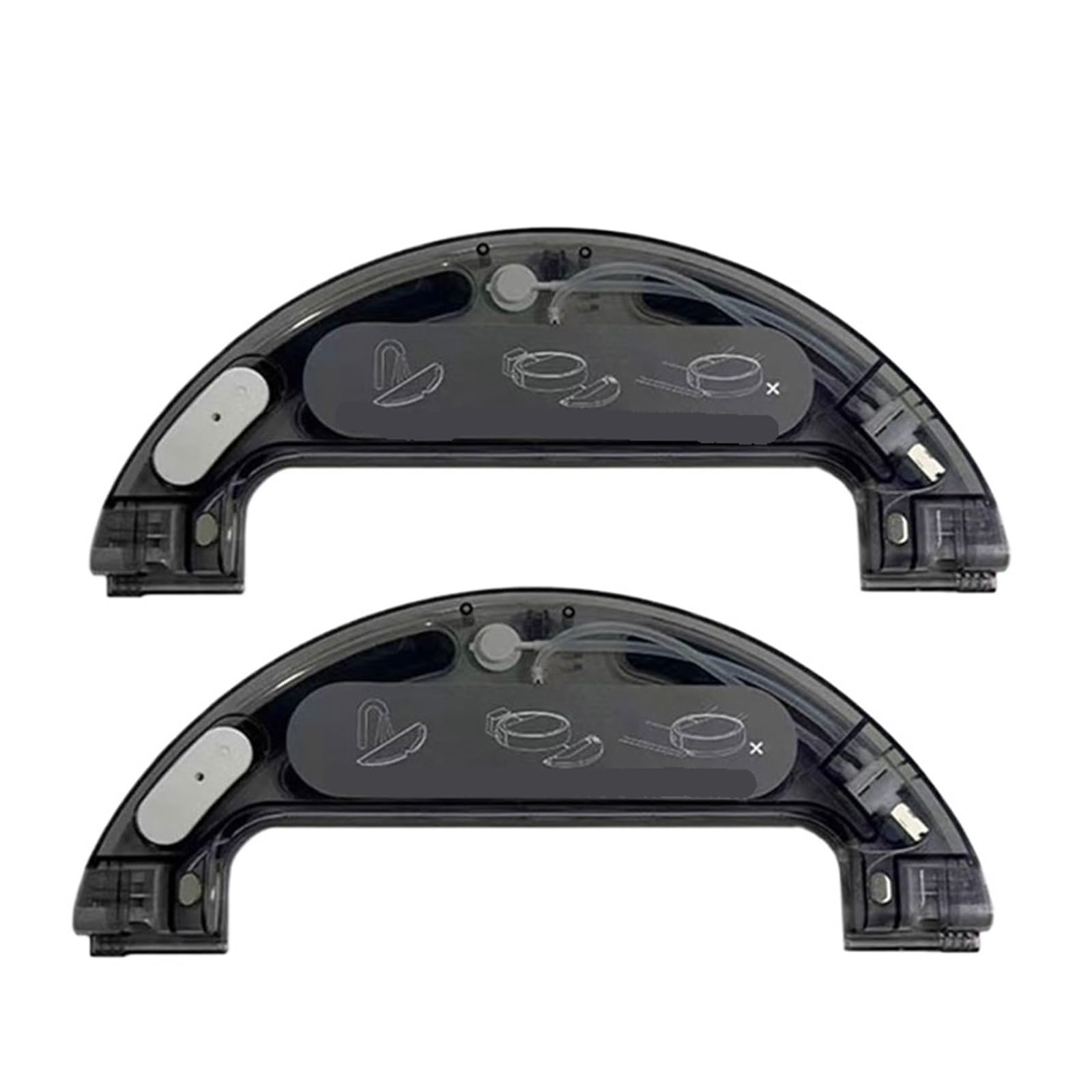 ZJXTGBDE Water Tank,Compatible For Dreame,Compatible For Xiaomi,L10Plus Z10Pro X10 B102GL,Robot Vacuum Parts(2pcs)